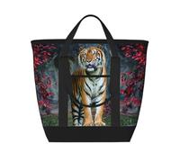 The Tiger,Lunch Bags Large Capacity Insulated Tote Bag For Women Men Work Picnic Travel