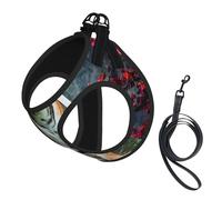 The Tiger,Pet Harness,Adjustable Reflective Dog Harness,Pet Leash Vest,S
