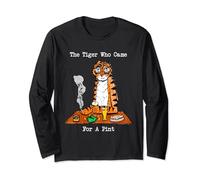 The Tiger Who Came For A Pint Long Sleeve T-Shirt