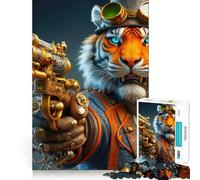 The Tigers Gambit 1000 Piece Jigsaws for Teenagers Puzzle Strong Logic Toy Relaxed Mind Clear Edge Bday Surprise (38x52cm)