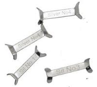 The Tile Sticker Company Ring Sizer, Makes Rings Smaller, Silver, pack of 4 assorted sizes (rolled gold pack of 4)