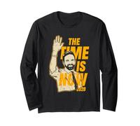 The Time is Now 2028 Political Campaign Activist Long Sleeve T-Shirt