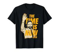 The Time is Now 2028 Political Campaign Activist T-Shirt