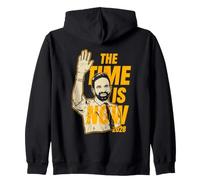 The Time Is Now 2028 Political Campaign Activist Zip Hoodie
