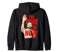 The Time Is Now 2028 Political Urgency Design Zip Hoodie