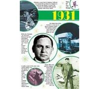 The Time Of Your Life: 1931 [DVD]