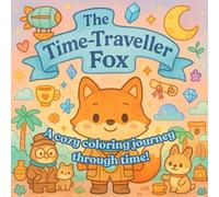 The Time-Traveller Fox: A Cozy Coloring Journey Through Time: An Adorable Animal Coloring Book for Adults - Whimsical Adventures, Relaxing Fantasy Scenes, and Peaceful Worlds Across Time and Space