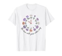 The Time Will Pass Either Way Motivational Inspirational T-Shirt