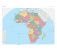 The Times Atlas: Africa (Political Features) - 92 x 67 cm Poster - Front Lamination