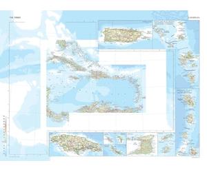 The Times Atlas: The Caribbean - 92 x 67 cm Poster - Front Lamination