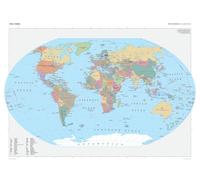 The Times Atlas: The World (Countries) - Compact - 56 x 41 cm Poster - Art Quality Print on Polypropylene