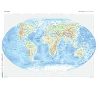 The Times Atlas: The World (Physical Features) - Compact - 56 x 41 cm Poster - Front Lamination
