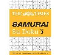 The Times Samurai Su Doku 3 by The Times Mind Games (11-Sep-2014) Paperback