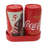 The Tin Box Company Tin Salt and Pepper Set, Coke 2025