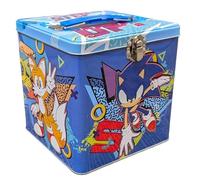 The Tin Box Company XL Storage Tin with Handle, Sonic