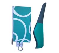The Tinkle Belle Female Urinal Women Urination Device - Teal and Grey