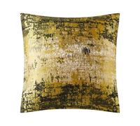 THE-TINOART Luxury Sun Gold Throw Pillow Covers 24x24, Metallic Jacquard Woven, Textured Statement Pillow Covers for Modern Home