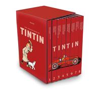 The Complete Adventures Of Tintin Collection 8 Books Box Gift Set By Herge