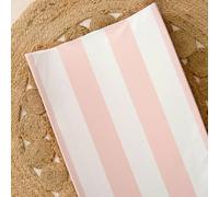 The Tiny Bed Company Anti-Roll Changing Mat - Hamptons (Soft Pink) in Light Pink The Tiny Bed Company Light Pink