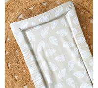 The Tiny Bed Company Baby Changing Mat Palm Bay - Greige