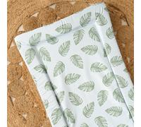 The Tiny Bed Company Baby Changing Mat Palm Bay - Lush Green