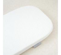 The Tiny Bed Company Coir & 100% Wool Crib Mattress to fit Maxi-Cosi Iora - 80 x 50cm in White The Tiny Bed Company White Crib