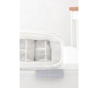 The Tiny Bed Company Luxury Pocket Sprung Junior Bed Mattress (190 x 90cm) in White The Tiny Bed Company White Junior
