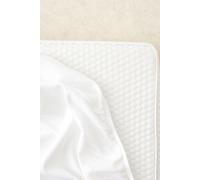 The Tiny Bed Company Premium 100% Cotton Fitted Sheet To Fit Ikea Cot 160 x 70cm in White | Size: Cot Bed The Tiny Bed Company White Cot Bed