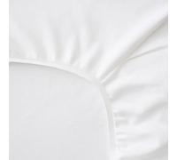 The Tiny Bed Company Premium Cotton Fitted Sheet to fit Maxi-Cosi Iora - 80 x 50cm in White | Size: Crib The Tiny Bed Company White Crib