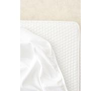 The Tiny Bed Company Premium Quality Certified 100% Cotton Fitted Sheet 140 x 70cm in White | Size: Cot Bed The Tiny Bed Company White Cot Bed