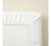 The Tiny Bed Company Waterproof Fitted Mattress Protector for Travel Cot - 104 x 74cm - 104 x 74cm - Mattress Protector