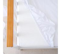 The Tiny Bed Company Waterproof Fitted Mattress Protector Junior Single Bed 190 x 90cm in White The Tiny Bed Company White Junior