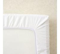 The Tiny Bed Company Waterproof Fitted Mattress Protector - Travel Cot (95 X 65Cm)