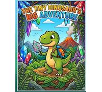 THE TINY DINOSAUR'S BIG ADVENTURE: A Fun Prehistoric Coloring Book for Kids Ages 4-8