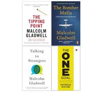 The Tipping Point, The Bomber Mafia, Talking to Strangers & The One Goal 4 Books Collection Set