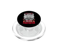 The Title Firefighter Fireman Firefighters Lovers PopSockets PopGrip for MagSafe