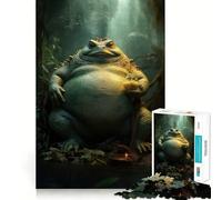 The Toad Prophet Jigsaw Puzzles 1000 Pieces for Adults Memory Boost Warm Time Image Assembly Fine Art Piece (38x52cm)