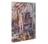 The Toilette By Paul Cezanne Canvas Print | Gallery Wrapped 30mm Frame Wall Art | 30x20 inches | Ready to Hang | Impressionist Picture | Living Room Bedroom Lounge Office