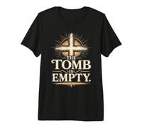 The Tomb is Empty Christian Easter Resurrection Premium T-Shirt