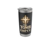 The Tomb is Empty Easter Resurrection Cross Stainless Steel Insulated Tumbler