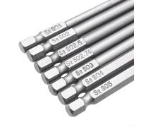 The Tool Companion A Comprehensive Kit Featuring Seven and Magnetized SQ1 SQ5 Screwdrivers at The Perfect Size
