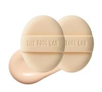 THE TOOL LAB Long-Lasting Beige Memory Foam Makeup Puff