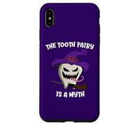 The Tooth Fairy Is A Myth Dentist Monster Tooth Halloween Case for iPhone XS Max