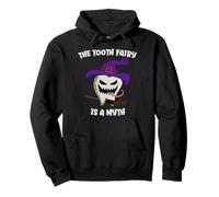 The Tooth Fairy Is A Myth Dentist Monster Tooth Halloween Pullover Hoodie