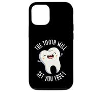 The Tooth Will Set You Free Funny Dental Pun Case for iPhone 12/12 Pro