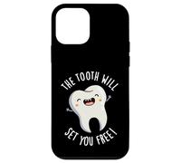 The Tooth Will Set You Free Funny Dental Pun Case for iPhone 12 mini