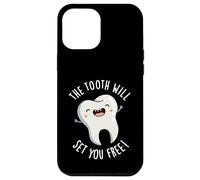 The Tooth Will Set You Free Funny Dental Pun Case for iPhone 12 Pro Max