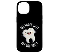 The Tooth Will Set You Free Funny Dental Pun Case for iPhone 14