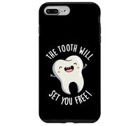 The Tooth Will Set You Free Funny Dental Pun Case for iPhone 7 Plus/8 Plus