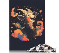 The Toothless Goat Laugh Puzzles for Paperboard Puzzles Great Gift for Adults 38x26cm/1000pcs